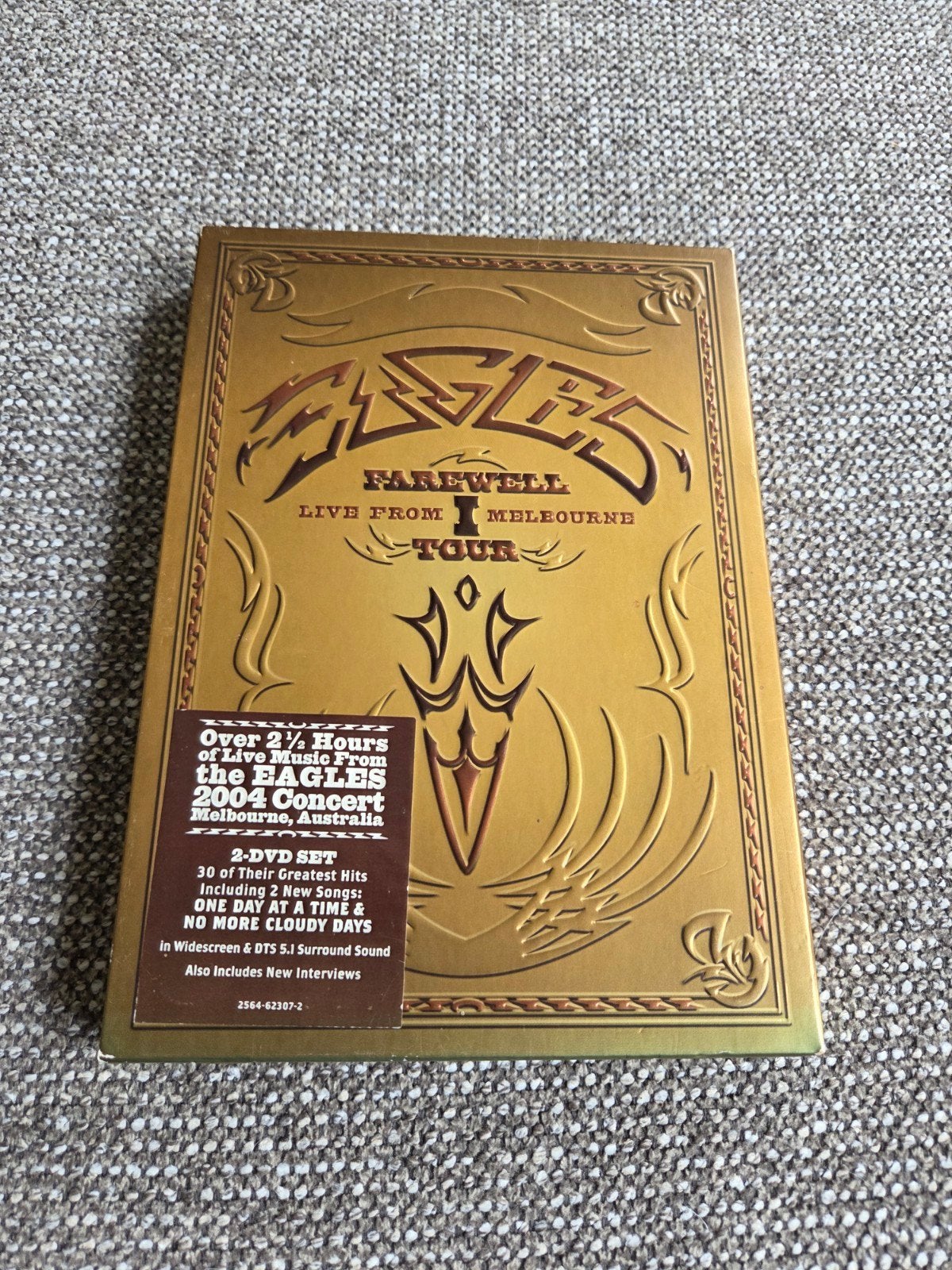 DVD The Eagles Farewell Tour 1. Live from  Melbourne, Alle leeftijden, Inclusief DVD, Italiaans, Ophalen of Verzenden