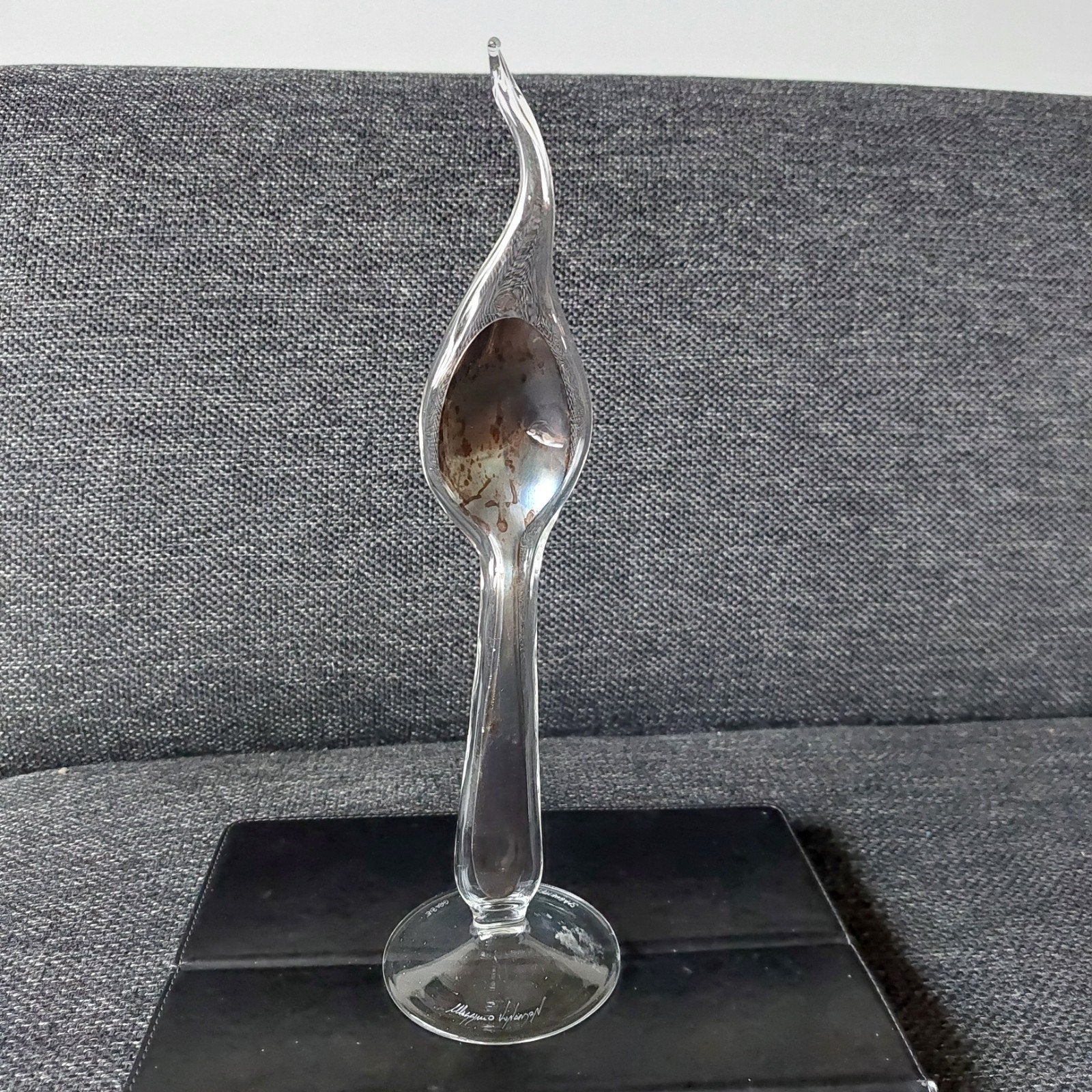 Glazen sculptuur van Massimo Lunardon - Spaghetteria, Antiek en Kunst, Ophalen of Verzenden