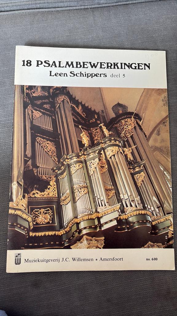 18 psalmbewerkingen van Leen Schippers deel 5, Ophalen of Verzenden, Nieuw, Les of Cursus, Klassiek