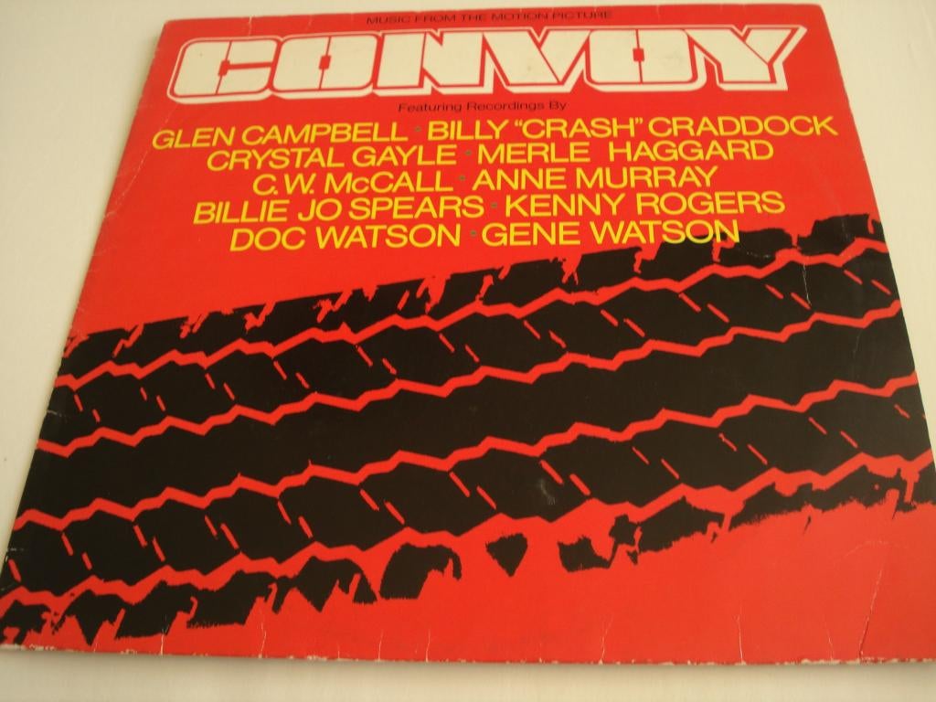 music from the motion picture CONVOY country , soundtrack, Cd's en Dvd's, Ophalen of Verzenden, Gebruikt, 12 inch