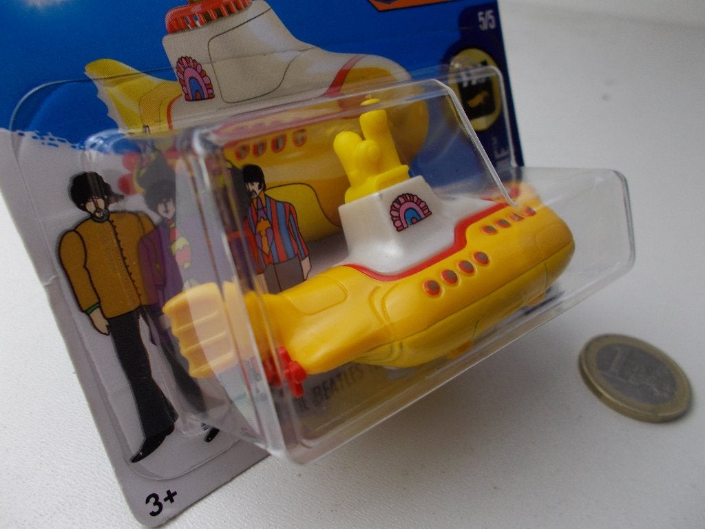 Vintage Hotwheels THE BEATLES YELLOW SUBMARINE. (Geseald!), Ophalen of Verzenden, Nieuw, Overige typen, Overige merken