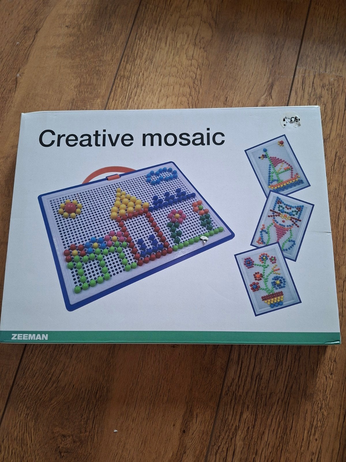 Gratis creative Mosaic mozaïek speelset van Zeeman, Ophalen of Verzenden, Zo goed als nieuw, Puzzelen
