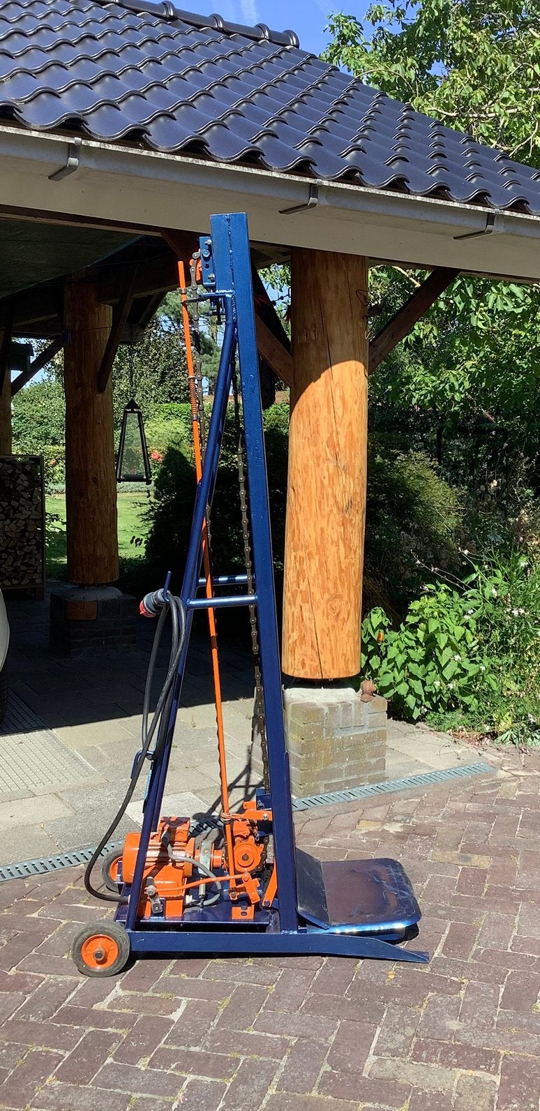 Heftafel / mast, Ophalen, Gebruikt, Elektrisch