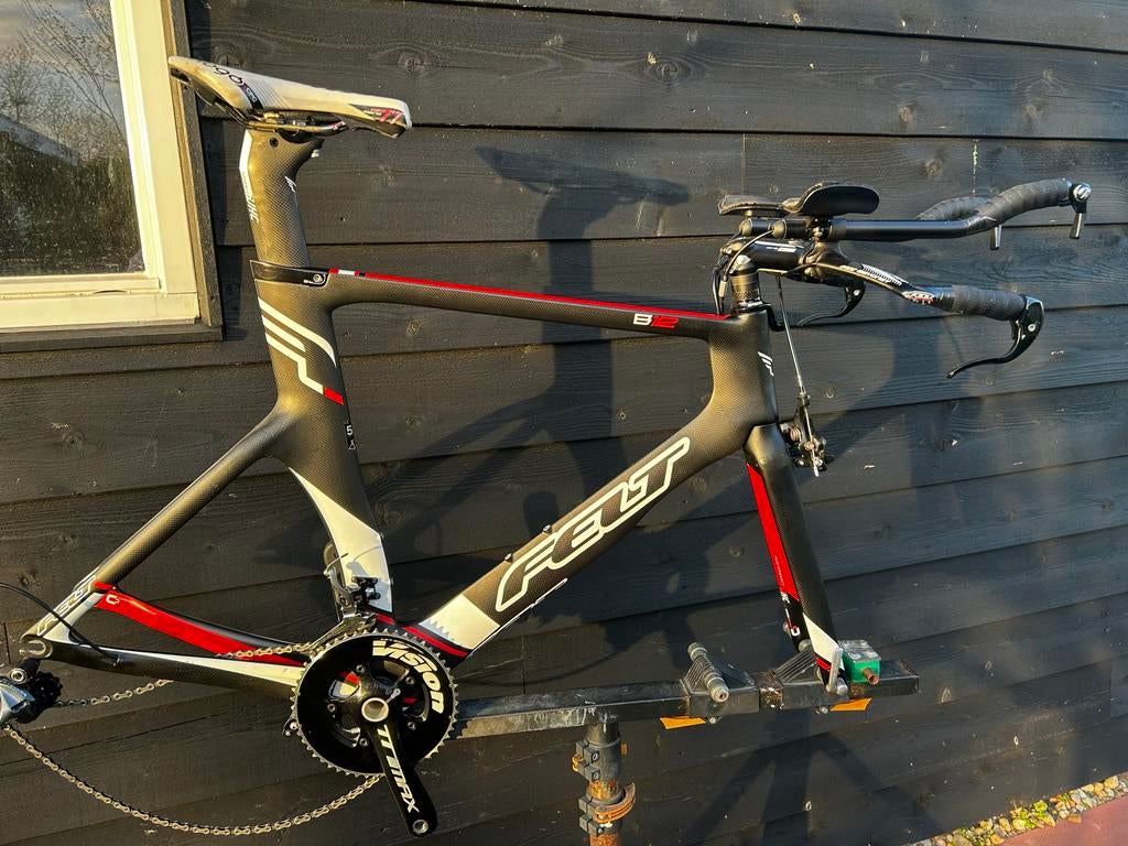 tijdritfiets Felt afgemonteerd met ultegra, Fietsen en Brommers, 28 inch, Gebruikt, Carbon, Heren