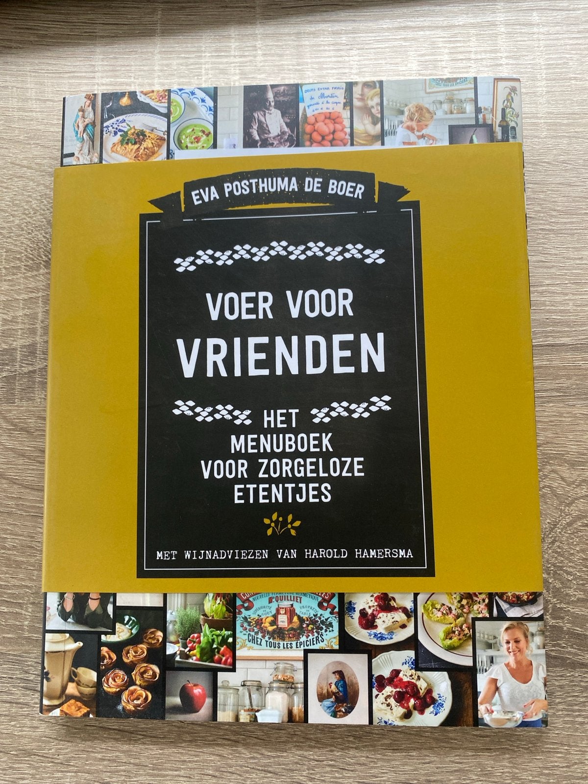 Voer voor Vrienden - Het Menuboek voor Zorgeloze Etentjes, Vegetarisch, Voorgerechten en Soepen, Ophalen of Verzenden, Zo goed als nieuw
