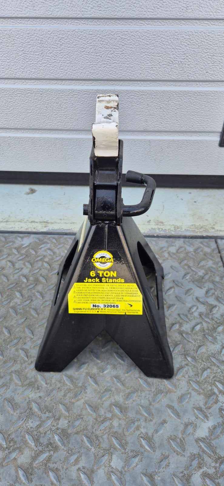 Nieuwe Omega Jack Stands 6 ton, set van 4, max 66 cm, Ophalen, Nieuw