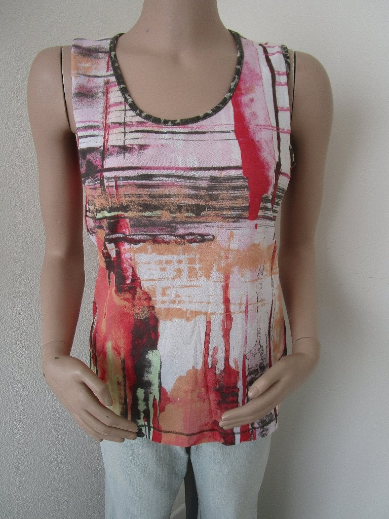 Gerry Weber top 38, Maat 38/40 (M), Zo goed als nieuw, Zonder mouw, Gerry weber