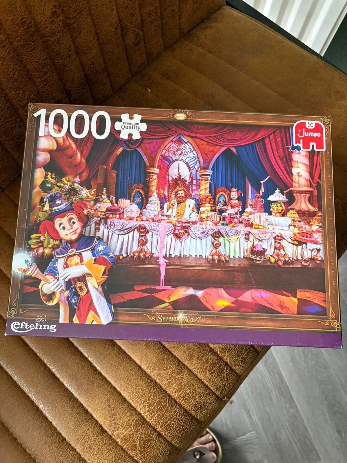 Efteling puzzel jumbo 1000 stukjes, Ophalen of Verzenden, 500 t/m 1500 stukjes, Zo goed als nieuw
