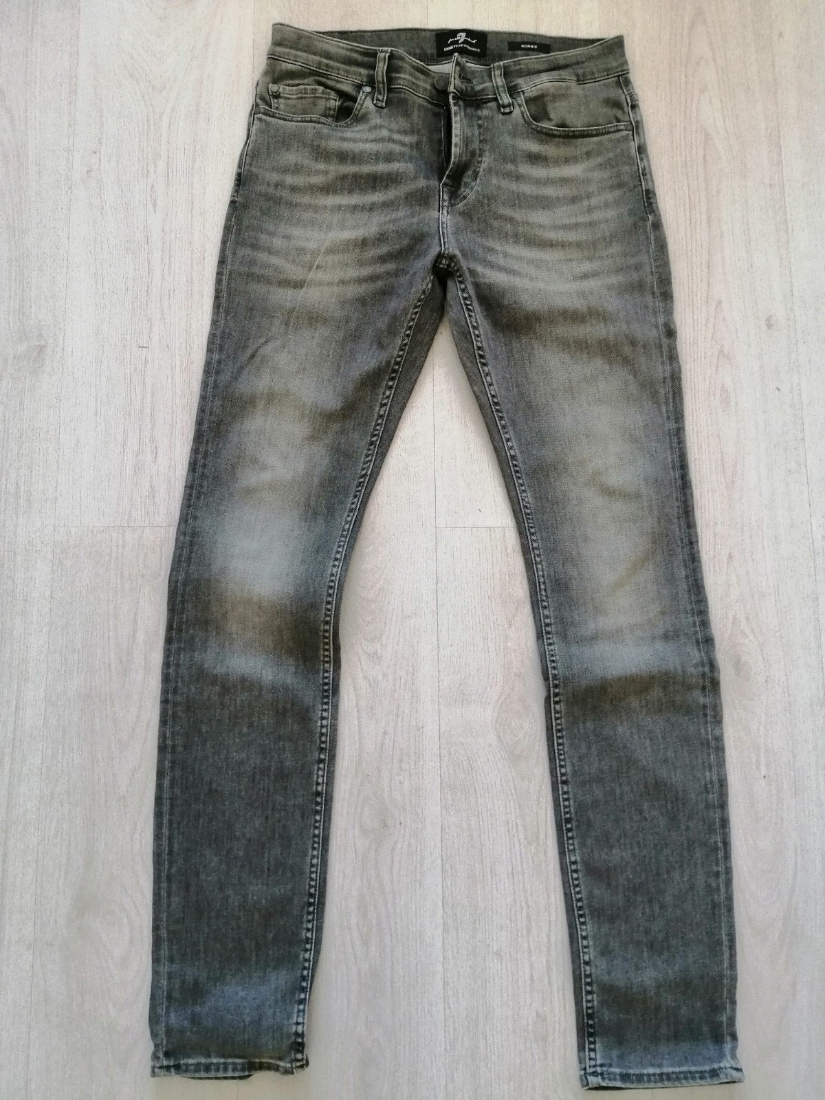 Nieuwe Seven/ 7 For All Mankind Jeans/Spijkerbroek Als Nieuw, Ophalen of Verzenden, Zo goed als nieuw, Grijs, W32 (confectie 46) of kleiner