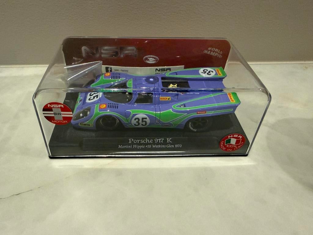 NSR Porsche 917K Martini Hippie, Ophalen of Verzenden, Nieuw, Elektrisch, Overige merken