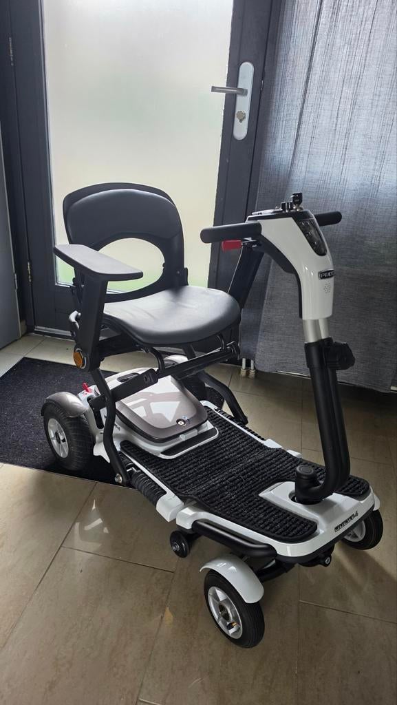 Scootmobiel Pride Quest 4 – Compact & Opvouwbaar, Diversen, Rolstoelen, Ophalen of Verzenden, Duwrolstoel