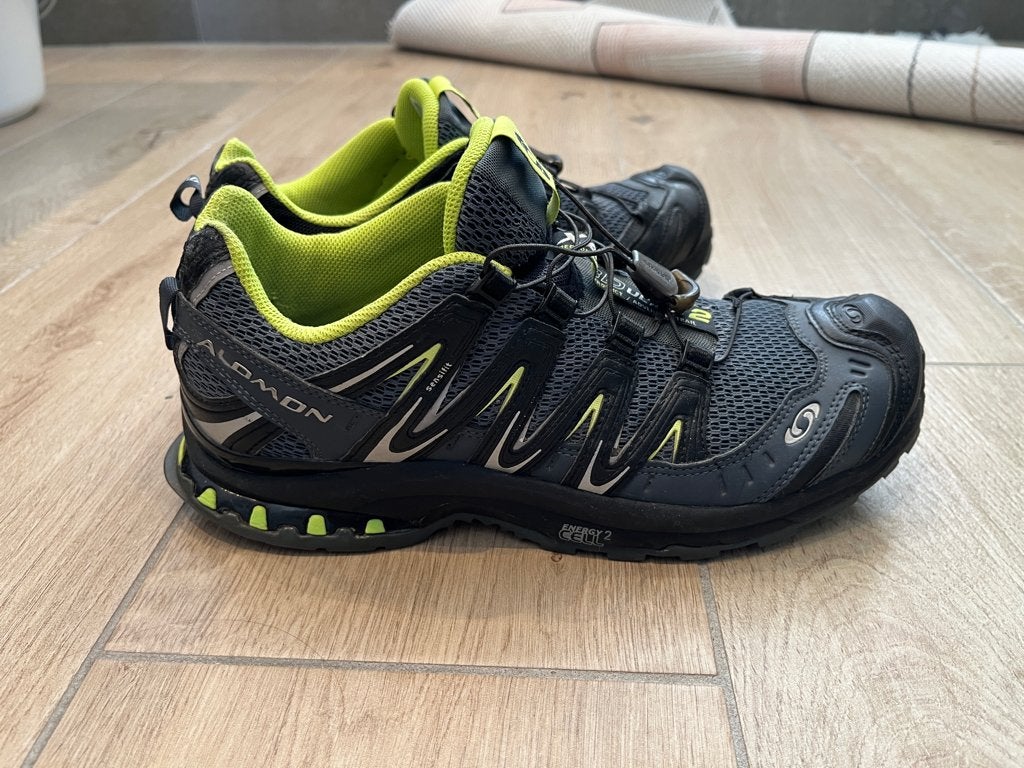 Salomon wandelschoenen / Trailhardloopschoenen maat 43 1/3, Sport en Fitness, Bergsport en Wandelen, Gebruikt, Schoenen, Ophalen of Verzenden