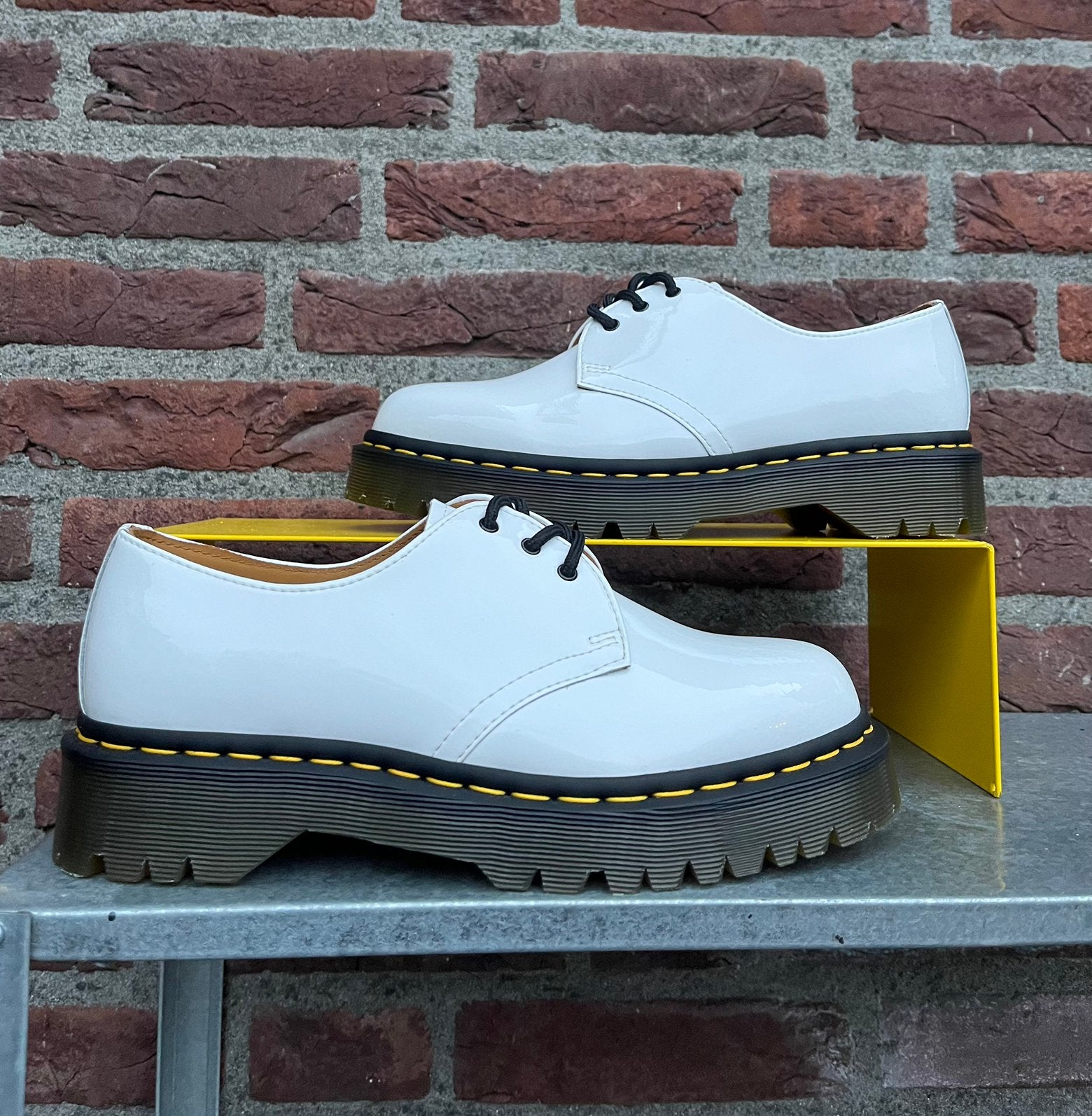 Dr. Martens 1461 Bex patent maat 41, Dr. Martens, -, Wit, -