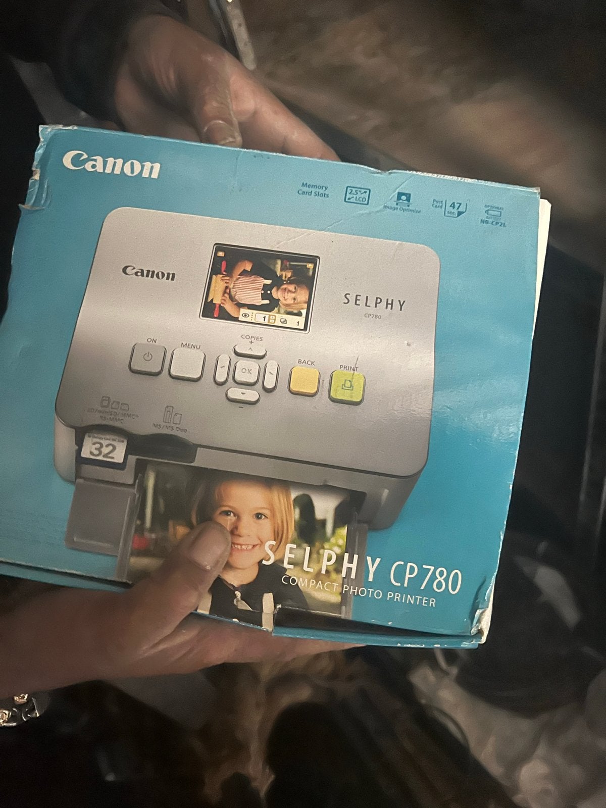 Canon Selphy CP780 Compacte Fotoprinter, Ophalen, Gebruikt, Fotoprinter, Kleur printen