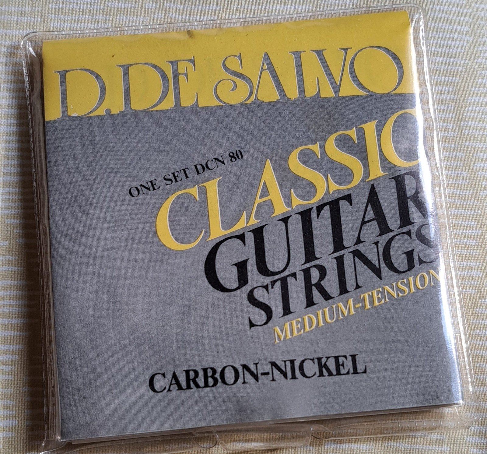 D.DE SALVO Klassieke Gitaarsnaren - Medium-Tension, Ophalen, Klassieke of Spaanse gitaar