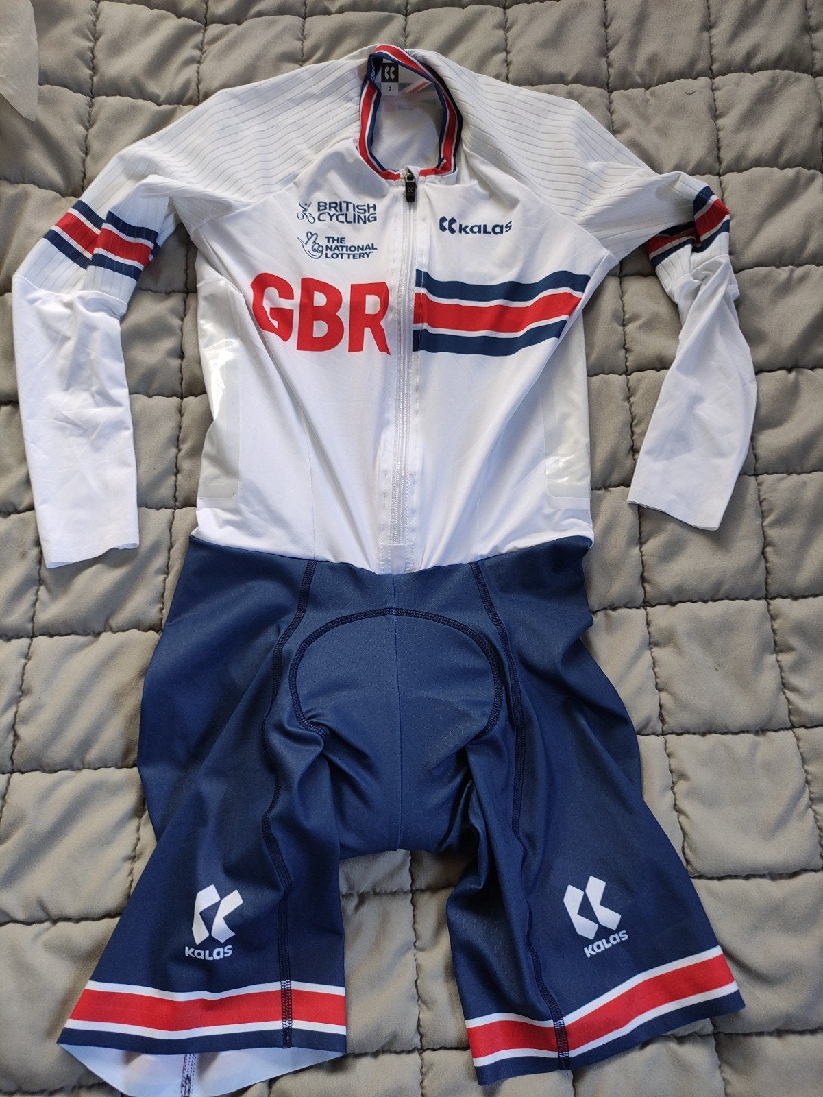 Wielrenpak British Cycling GBR - Maat 2, Kleding | Heren, Ophalen of Verzenden, Nieuw