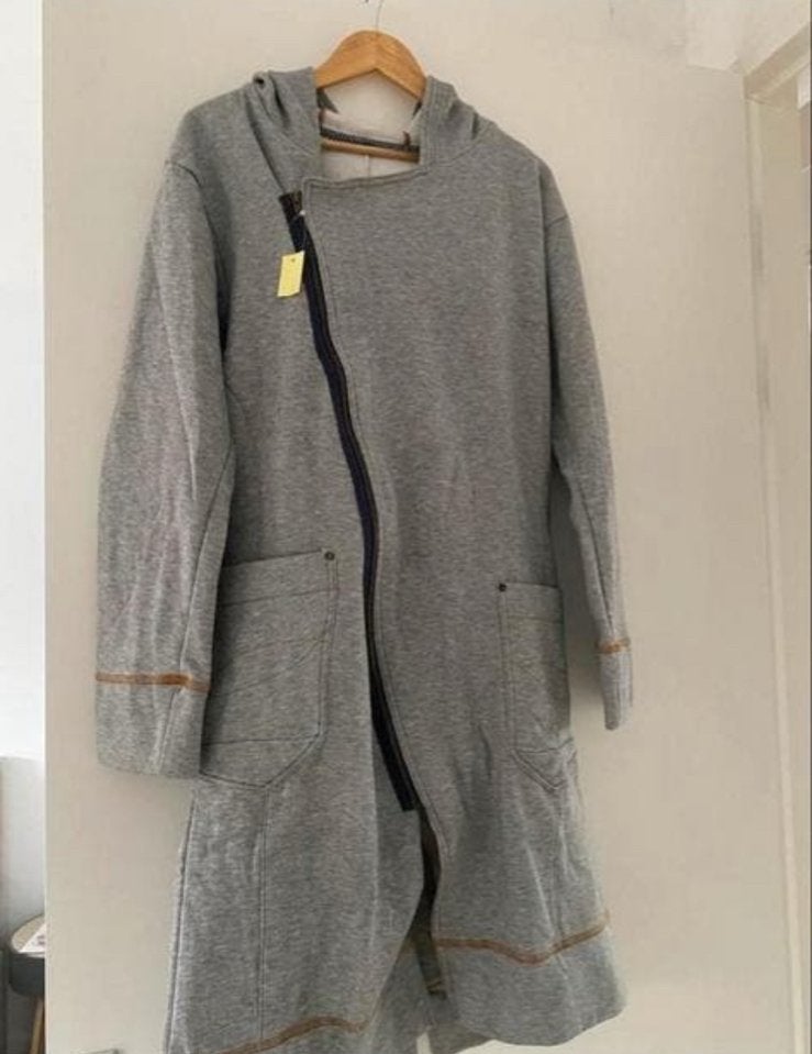 Fynn Collection Wellness Jas badjas voor Hem/Haar - Grijs, Ophalen, Zo goed als nieuw