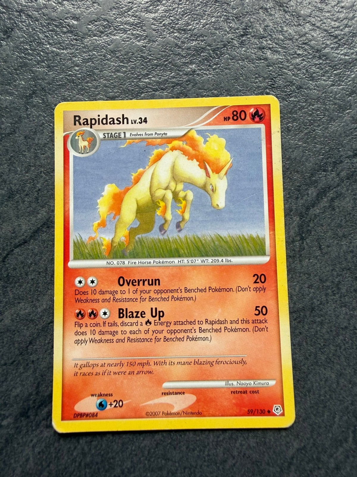 Rapidash, Ophalen of Verzenden, Zo goed als nieuw