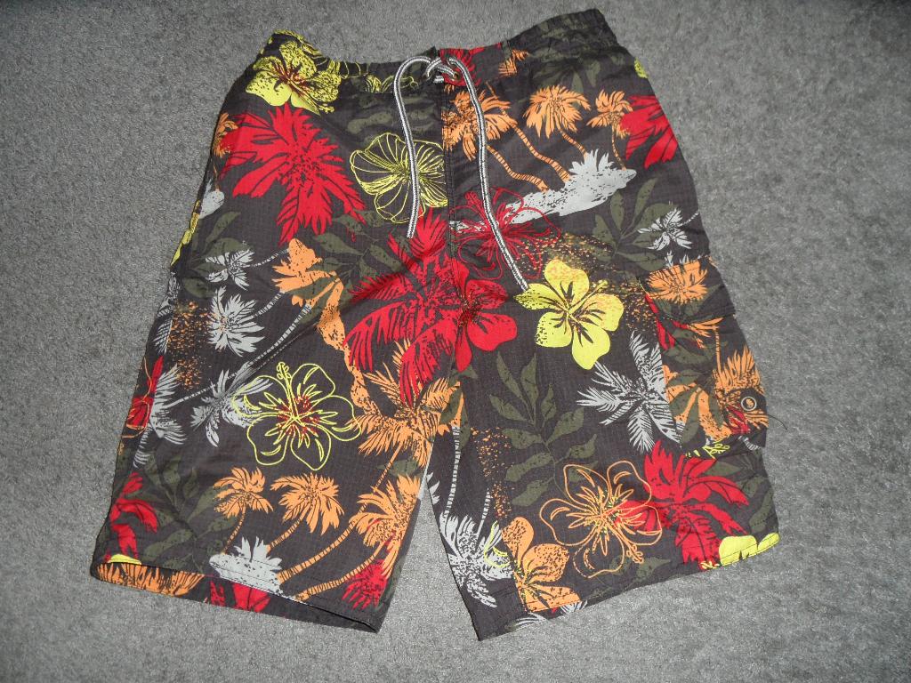 In goede staat verkerende, kleurrijke zwemshort, HEMA, S, Kleding | Heren, Badmode en Zwemkleding, Hema, Bruin, Ophalen of Verzenden