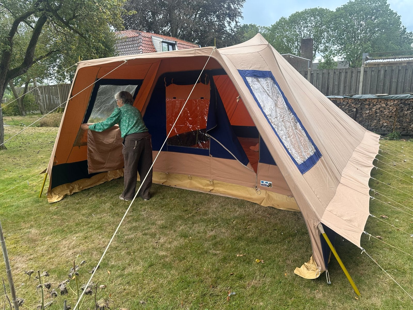 Ruime Ten Cate Japio De Vrijbuiter, Caravans en Kamperen, Tenten, Ophalen, Zo goed als nieuw, Tot en met 6