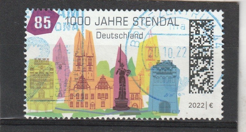 Duitsland 2022 Michel nr. 3698, Ophalen of Verzenden, 1990 tot heden, Gestempeld