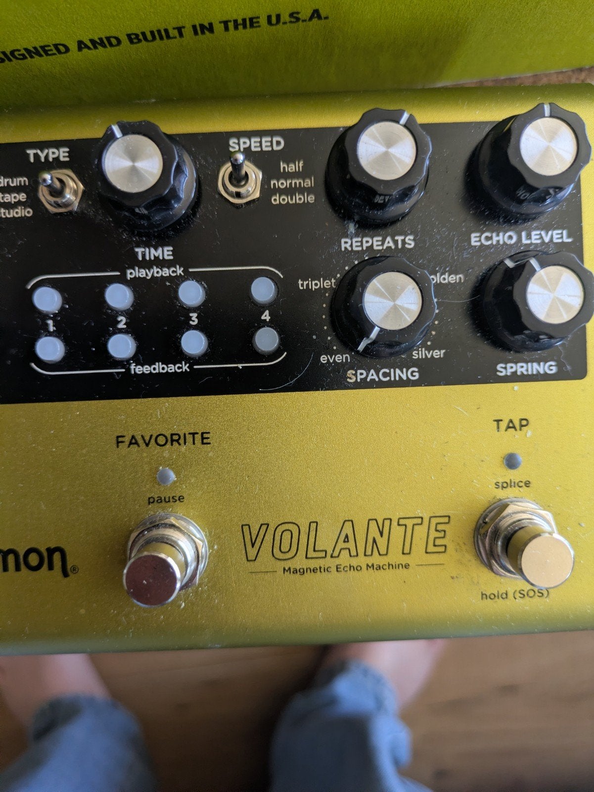 Strymon Volante Magnetic Echo Machine - Zo goed als nieuw, Ophalen of Verzenden, Zo goed als nieuw
