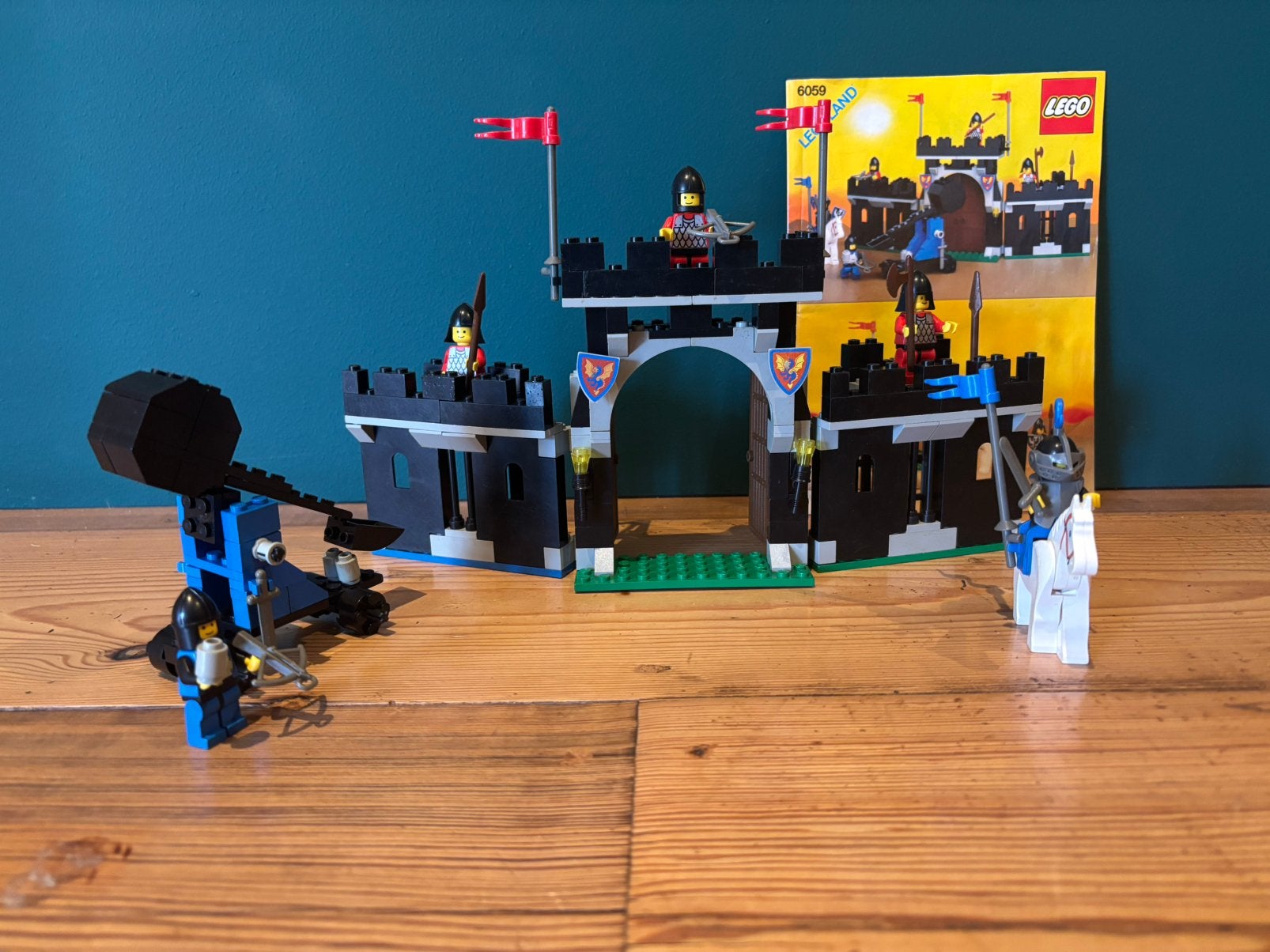 Lego 6059 Knight's Stronghold, Ophalen of Verzenden, Zo goed als nieuw