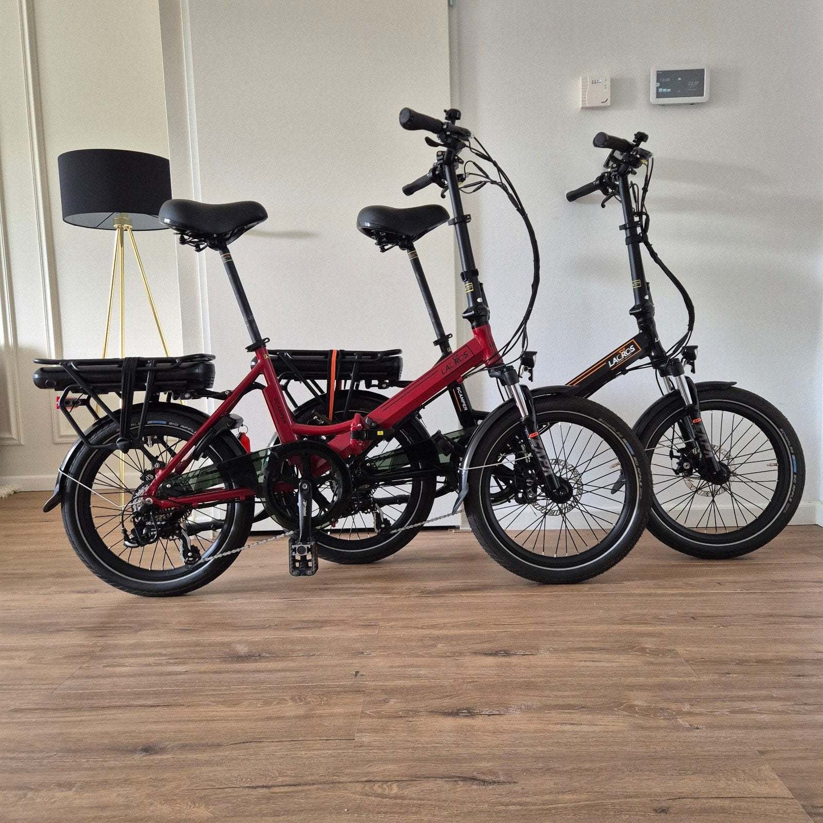 2x Splinter nieuwe Lacros S200 elektrische vouwfietsen(20inc, Ophalen, Versnellingen, Zo goed als nieuw, Schijfrem