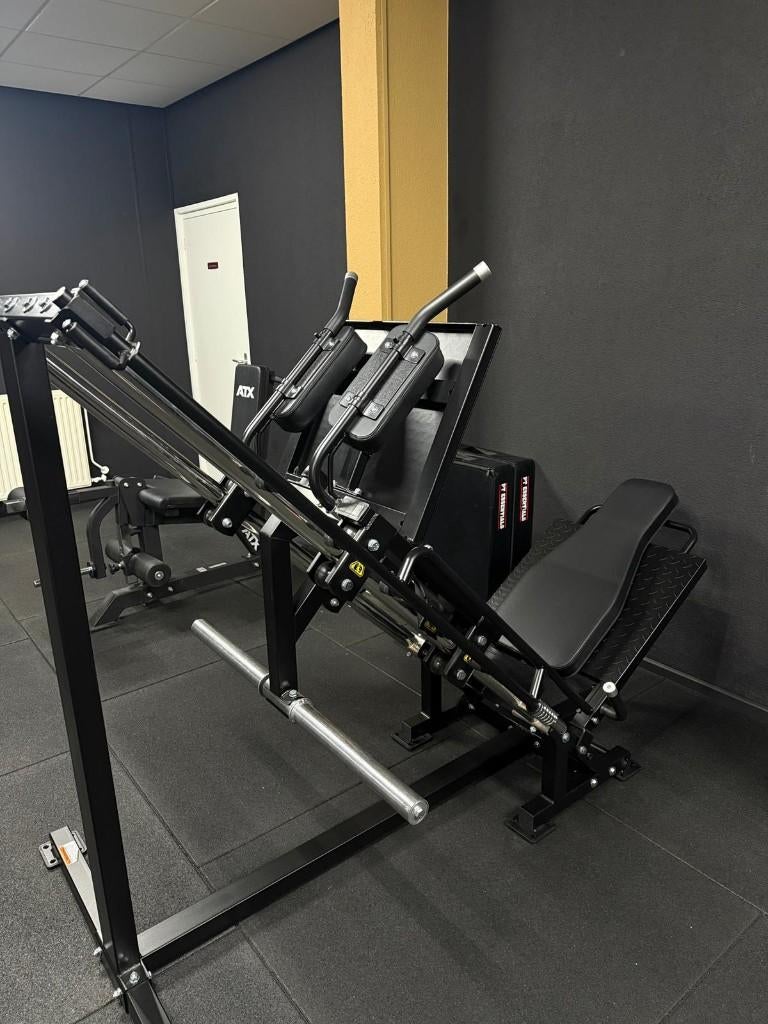 Leg Press & Hack Squat Toorx Professional HSX-3000, Ophalen, Krachtstation, Zo goed als nieuw, Metaal