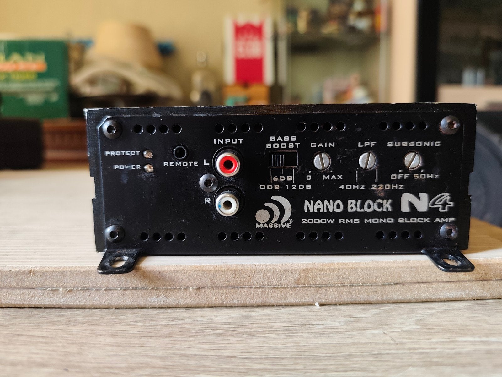 massive 2000 watt monoblock versterker, Ophalen