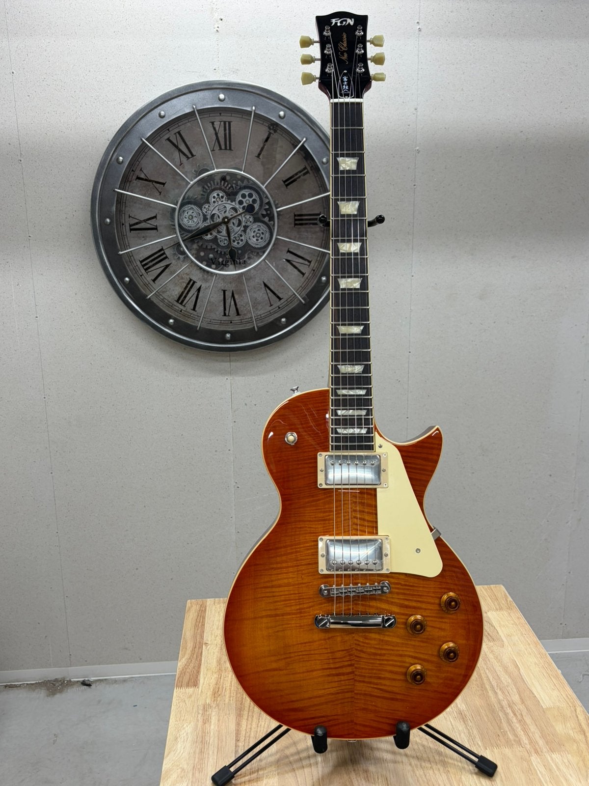 🐦‍🔥NIEUW! FGN Neo Classic LS10 – Faded Cherry Burst 🔥, Muziek en Instrumenten, Ophalen, Nieuw, Solid body, Overige merken