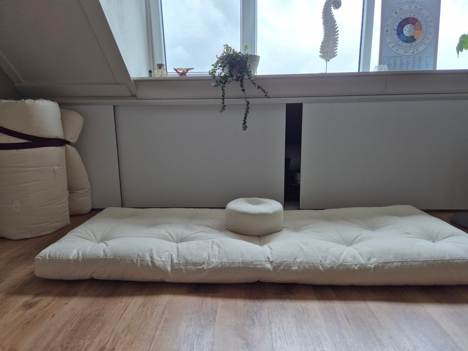 Karup Design Futonmatras Traditional 80x200 katoen, Huis en Inrichting, Eenpersoons, Ophalen of Verzenden, Zo goed als nieuw, 80 cm