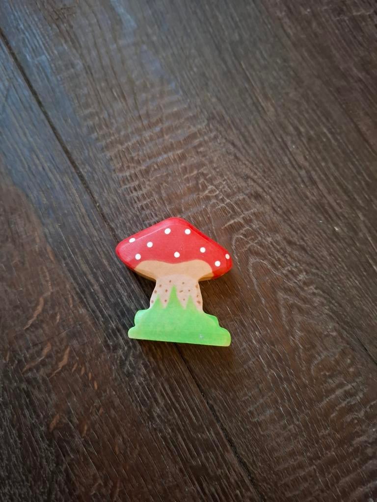 Holztiger paddestoel, Kinderen en Baby's, Speelgoed | Overig, Ophalen of Verzenden, Zo goed als nieuw, Jongen of Meisje