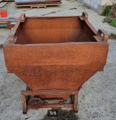 Kleibakken, bloembak, Tuin en Terras, Ophalen, Gebruikt, 100 cm of meer, Vierkant