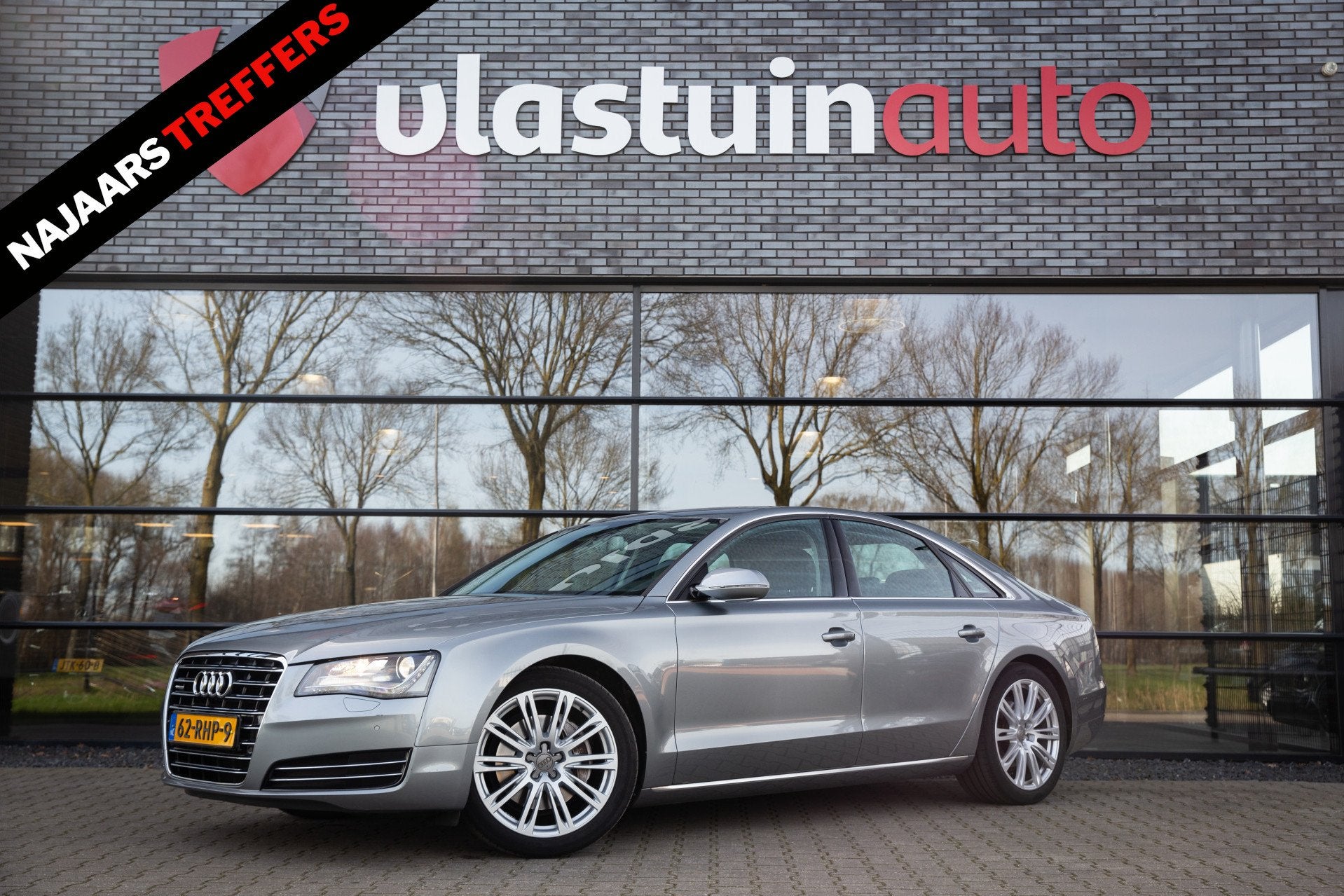 Audi A8 3.0 TFSI quattro Pro Line 290PK , Leder Org NL Bose,, Auto's, Euro 5, Gebruikt, Zwart, 2995 cc