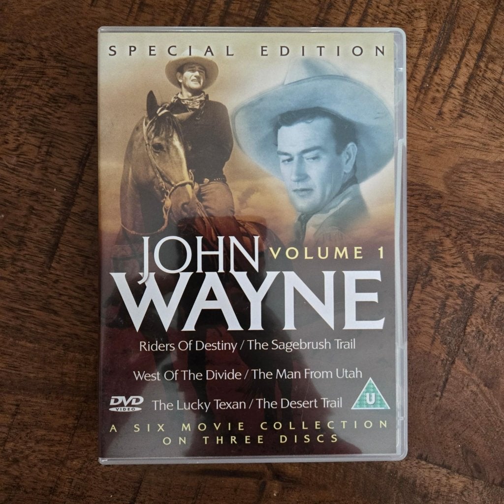 John Wayne - Six Movie Collection Volume 1, Alle leeftijden, Ophalen of Verzenden, Zo goed als nieuw, 1940 tot 1960
