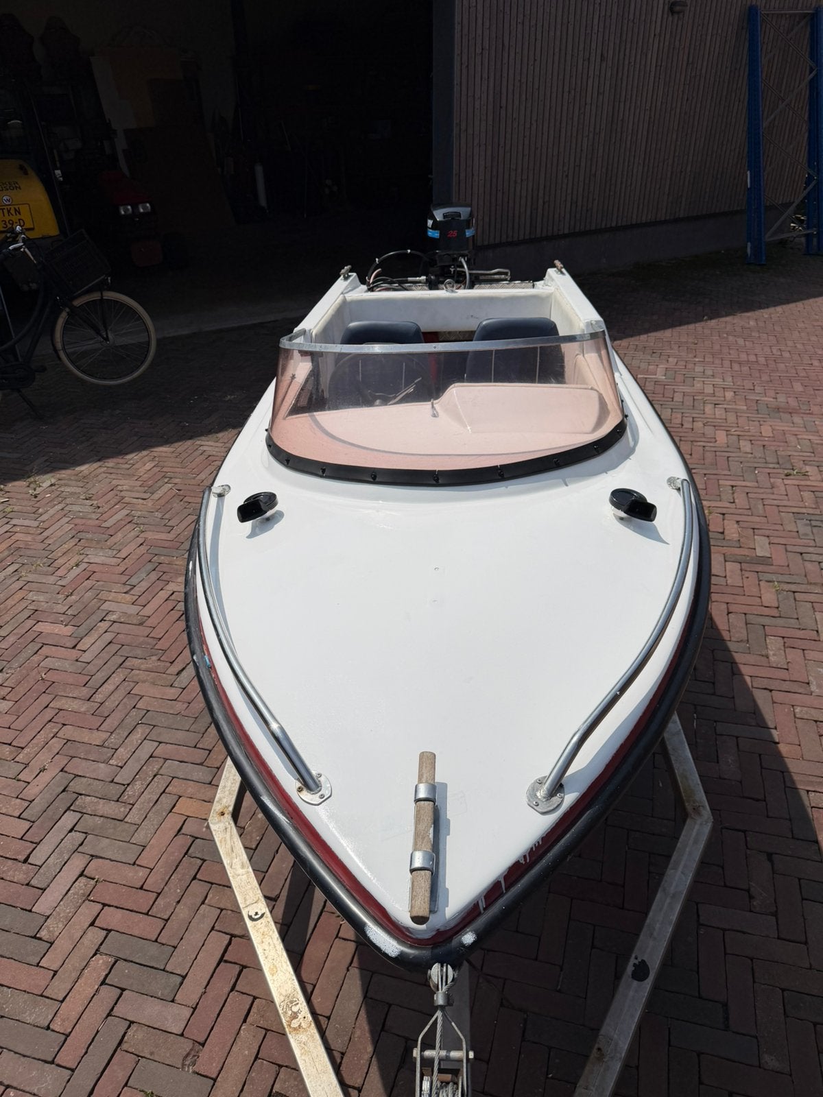 Placom 360 met trailer, Ophalen, Zo goed als nieuw, Overige typen, Motorboot