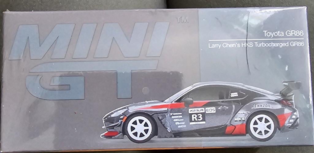 Mini GT Toyota GR86 Larry Chen's HKS Turbocharged, Onbekend, Nieuw, Ophalen of Verzenden, Onbekend