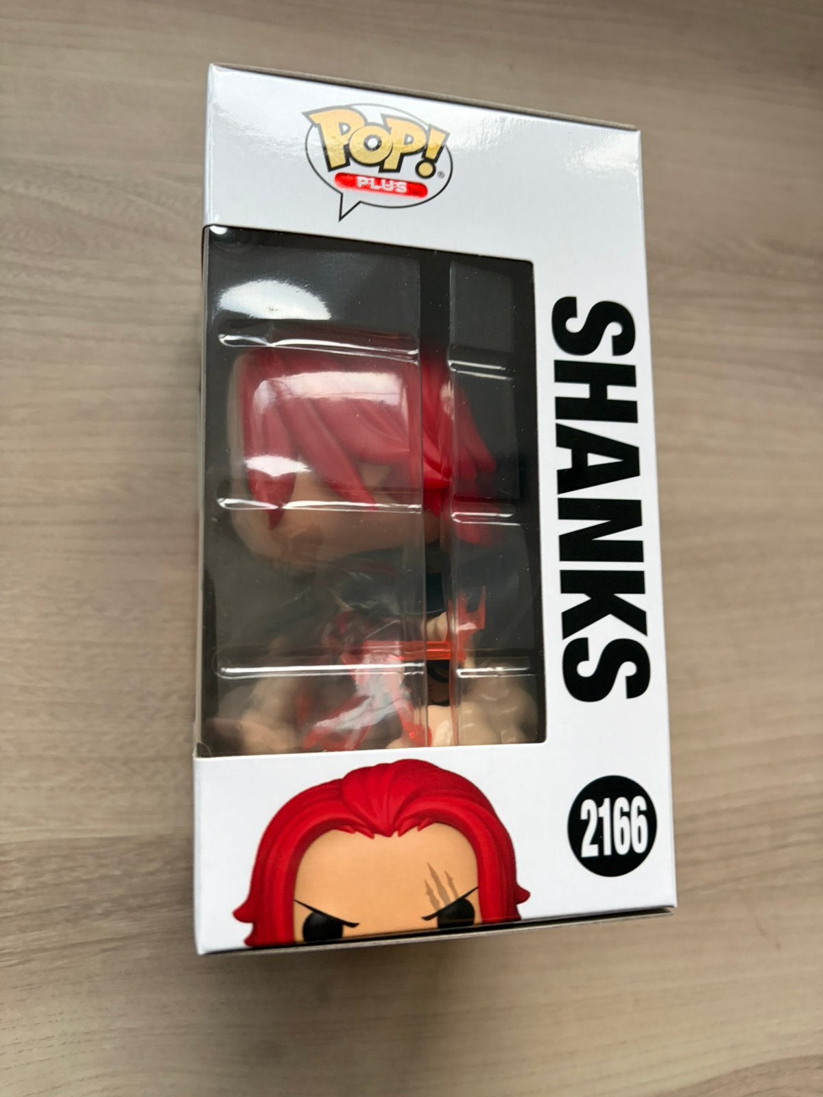 Funko Pop! Plus One Piece Shanks #2166 Vinyl Figure, Funko Europe, Ophalen of Verzenden, Zo goed als nieuw, 4th floor, 1 Queen Caroline St, London W6 9YN, Verenigd Koninkrijk