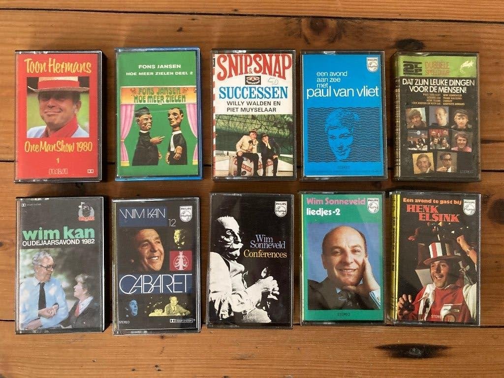 onemanshow Toon Hermans Paul van Vliet Wim Sonneveld etc., Cd's en Dvd's, Gebruikt, Ophalen of Verzenden, Origineel, Humor en Cabaret