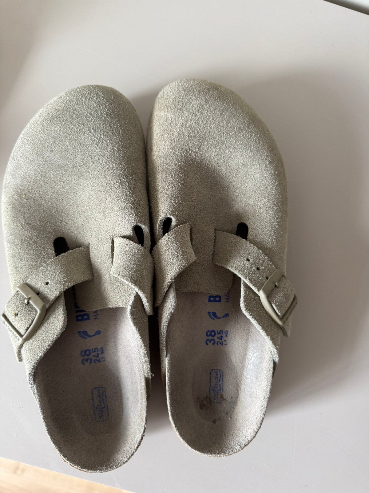 Birkenstock Boston, Kinderen en Baby's, Babykleding | Schoentjes en Sokjes, Ophalen of Verzenden, Zo goed als nieuw, Jongetje of Meisje