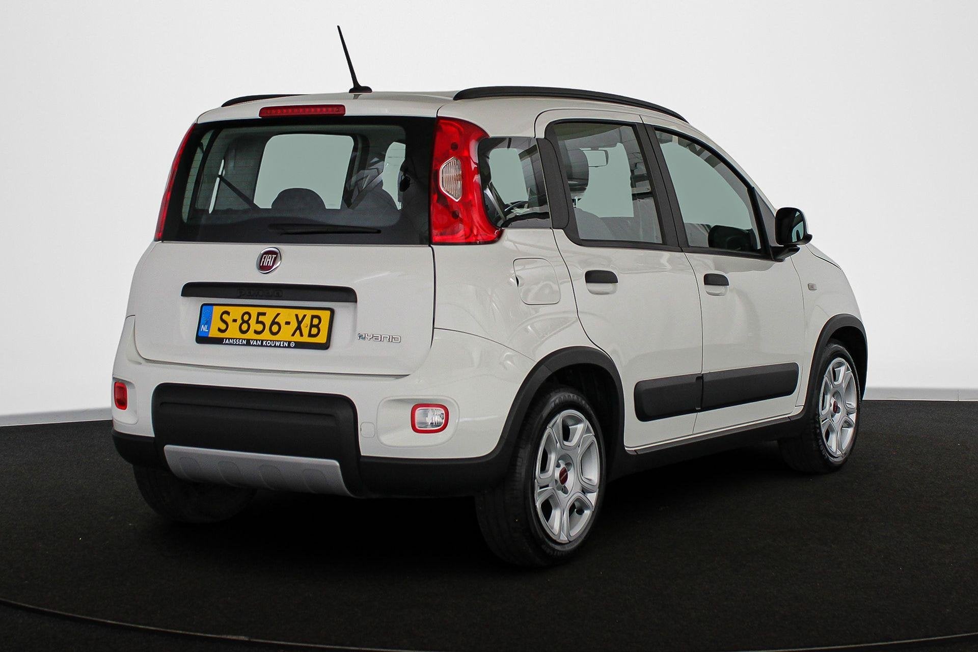 Fiat Panda 1.0 Hybrid City Life NL Auto 5 Zits Airconditioni, Voorwielaandrijving, Stof, Panda, Wit