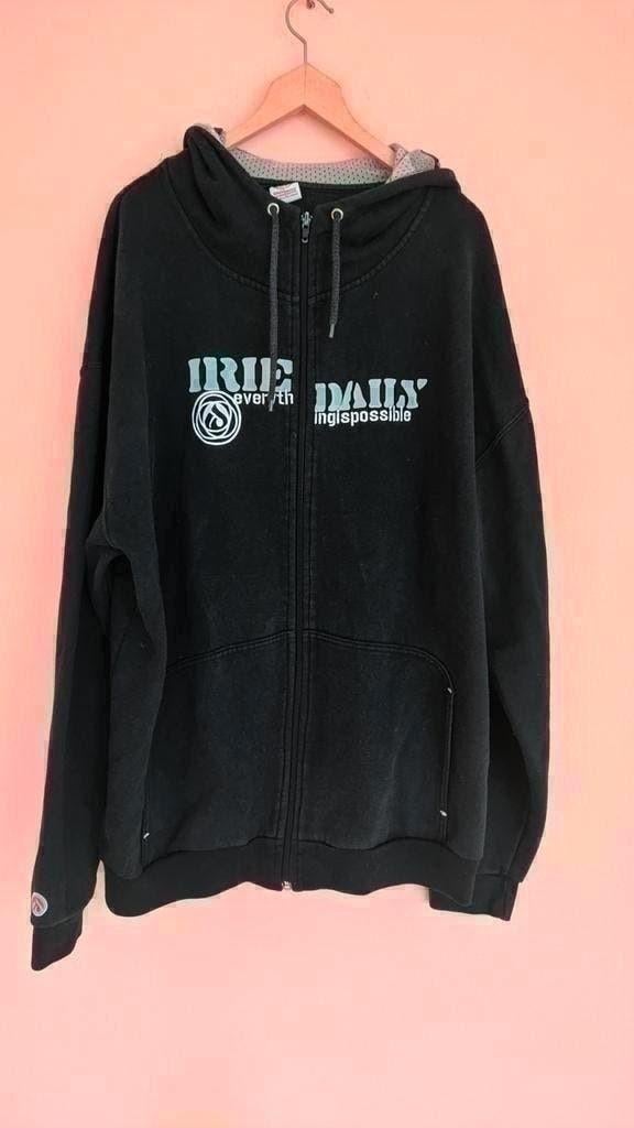 Iriedaily hoodie, maat XL, Iriedaily, Zwart, Maat 56/58 (XL), Ophalen of Verzenden