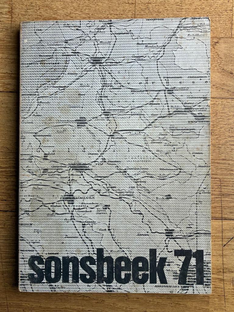 Catalogus Kunstmanifestatie Sonsbeek Park 71, Ophalen of Verzenden, Gelezen