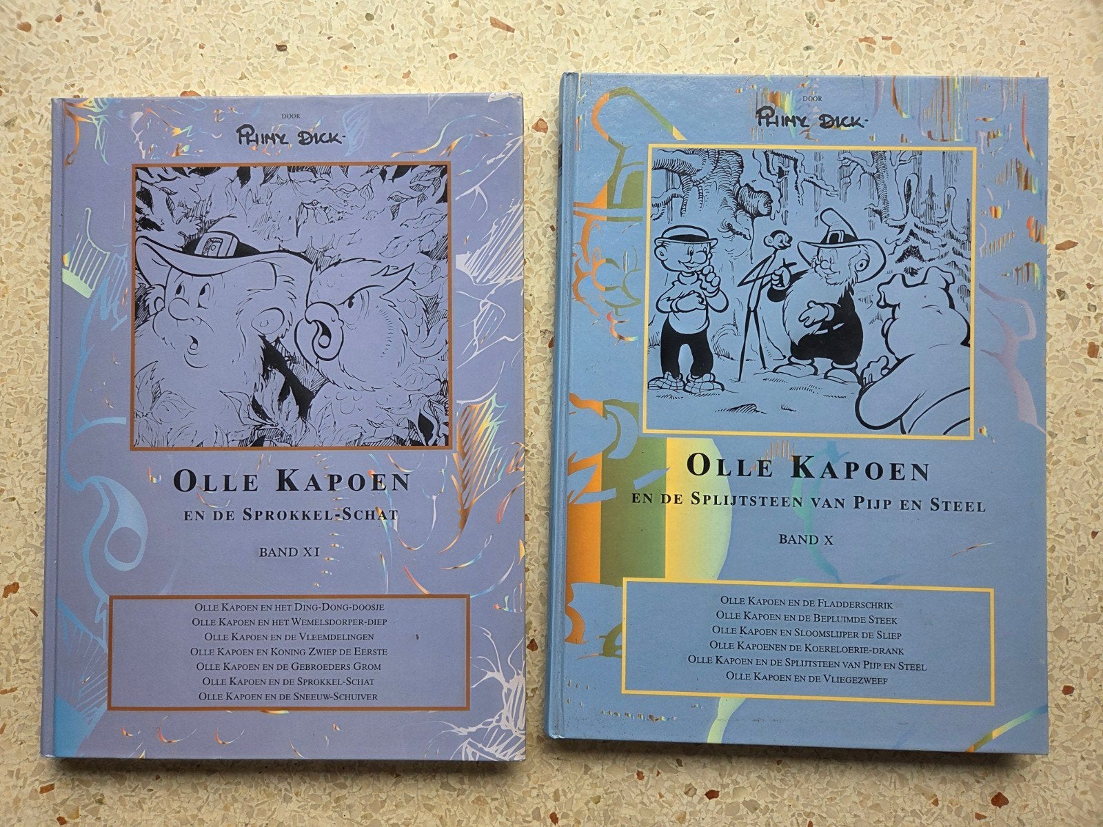 olle kapoen(It/m VI+X), Meerdere stripboeken, Verzenden, Zo goed als nieuw, Phiny Dick