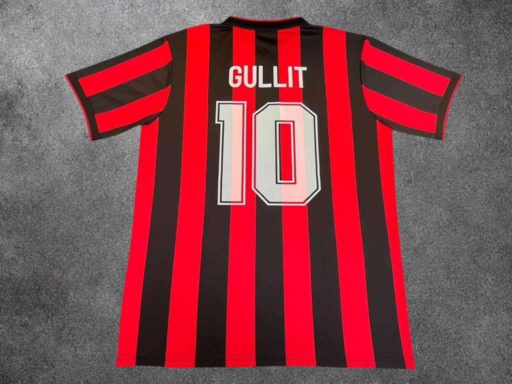 AC Milan 1990 Gullit shirt maat XL, Maat XL, Ophalen of Verzenden, Nieuw, Shirt