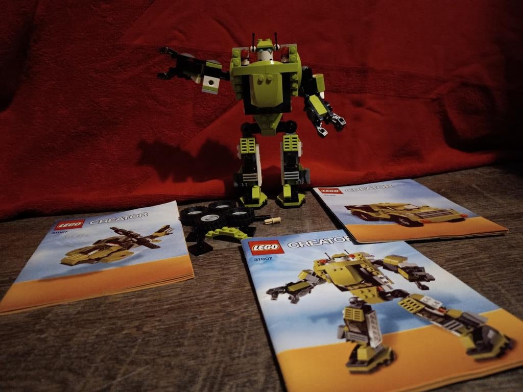 Lego Creator 31007 Power Robot, Ophalen of Verzenden, Gebruikt, Complete set, Lego