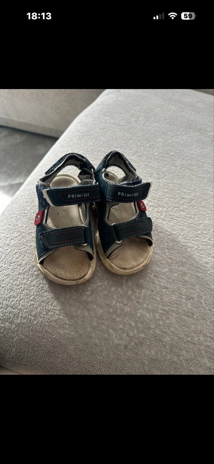 Primigi sandalen voor jongens,  maat 27, Ophalen of Verzenden, Gebruikt, Jongetje, Schoentjes