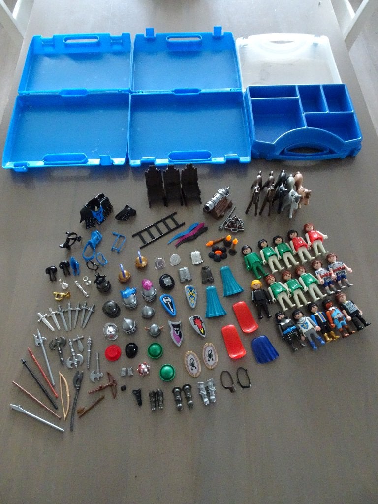 Playmobil ridders en accessoires, Ophalen, Gebruikt, Complete set, Knights