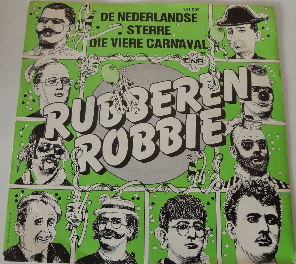 Rubberen Robbie > De Nederlandse sterre die viere carnaval, Cd's en Dvd's, Vinyl Singles, Gebruikt, 7 inch, Single, Ophalen of Verzenden